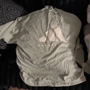 adidas Long Sleeve Tee - Light Gray